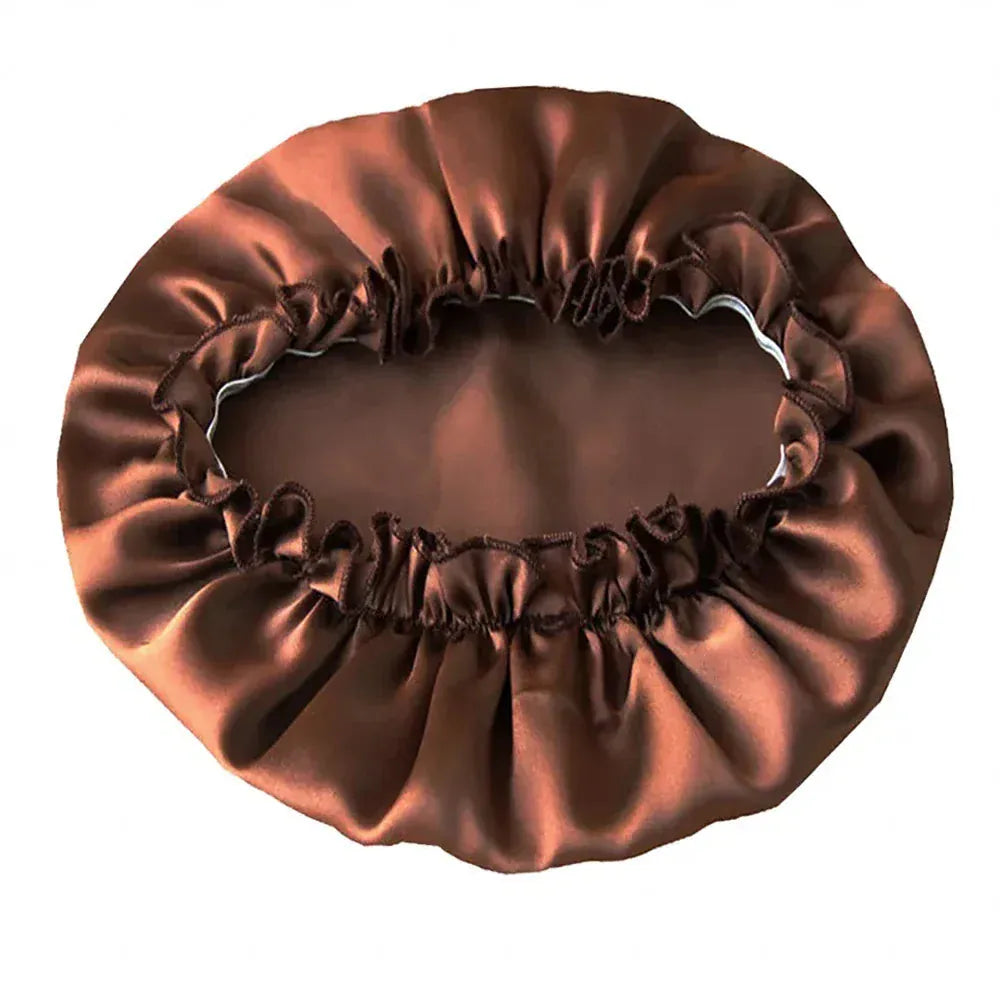 Bonnet de Soie Femme — coloris marron