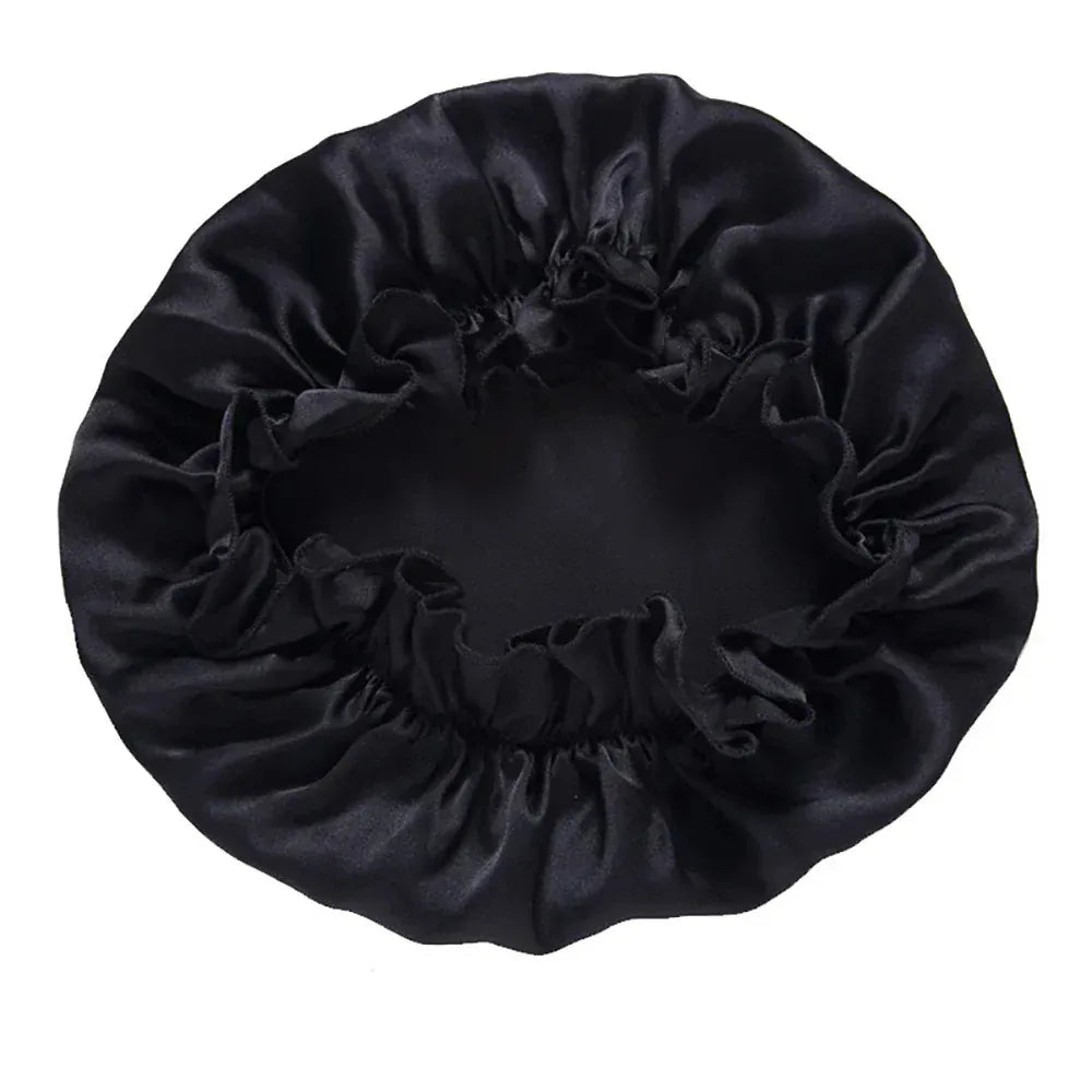 Bonnet de Soie Femme — coloris noir