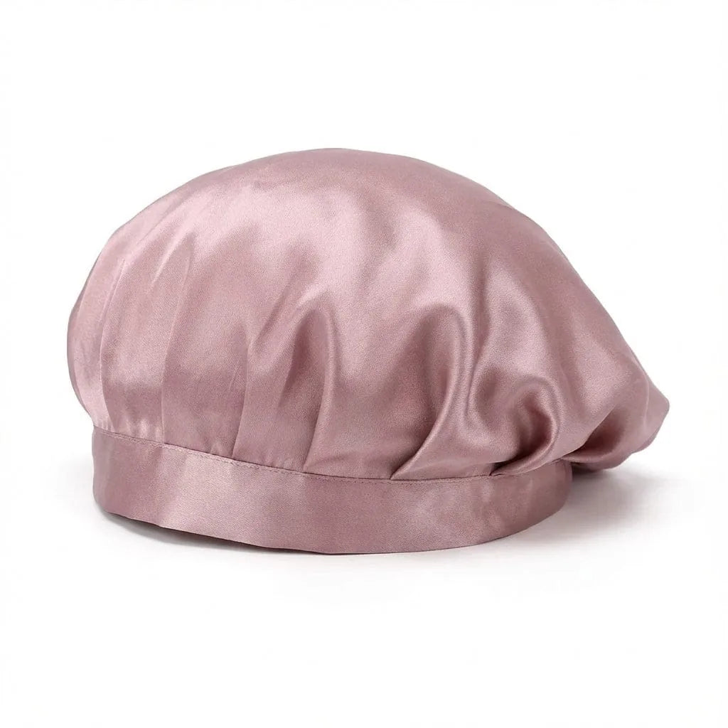 Bonnet de Soie Ruban — coloris rose