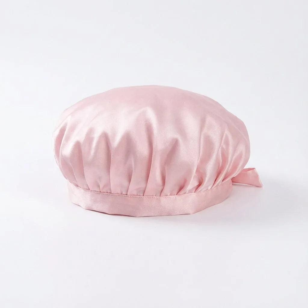 Bonnet de Soie Ruban — coloris rose