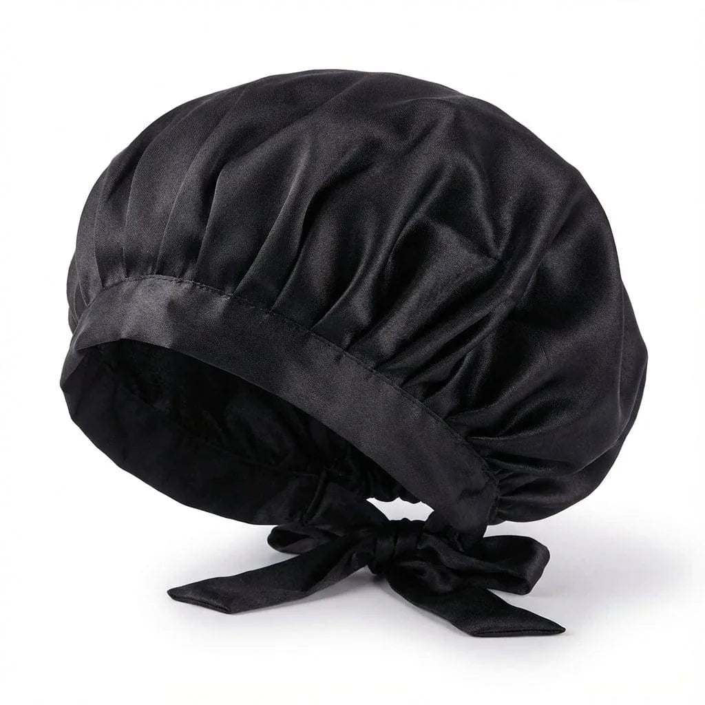 Bonnet de Soie Ruban — coloris noir
