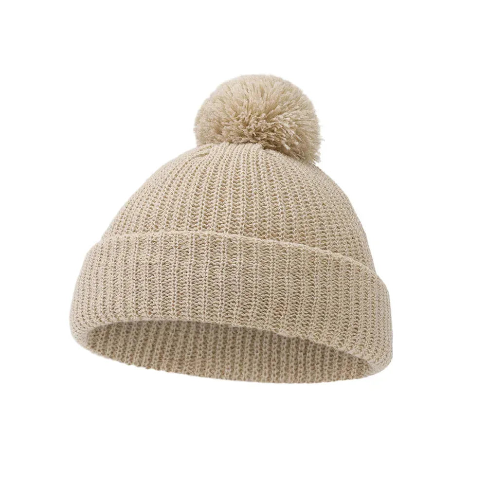 Bonnet en Laine Bébé — coloris beige