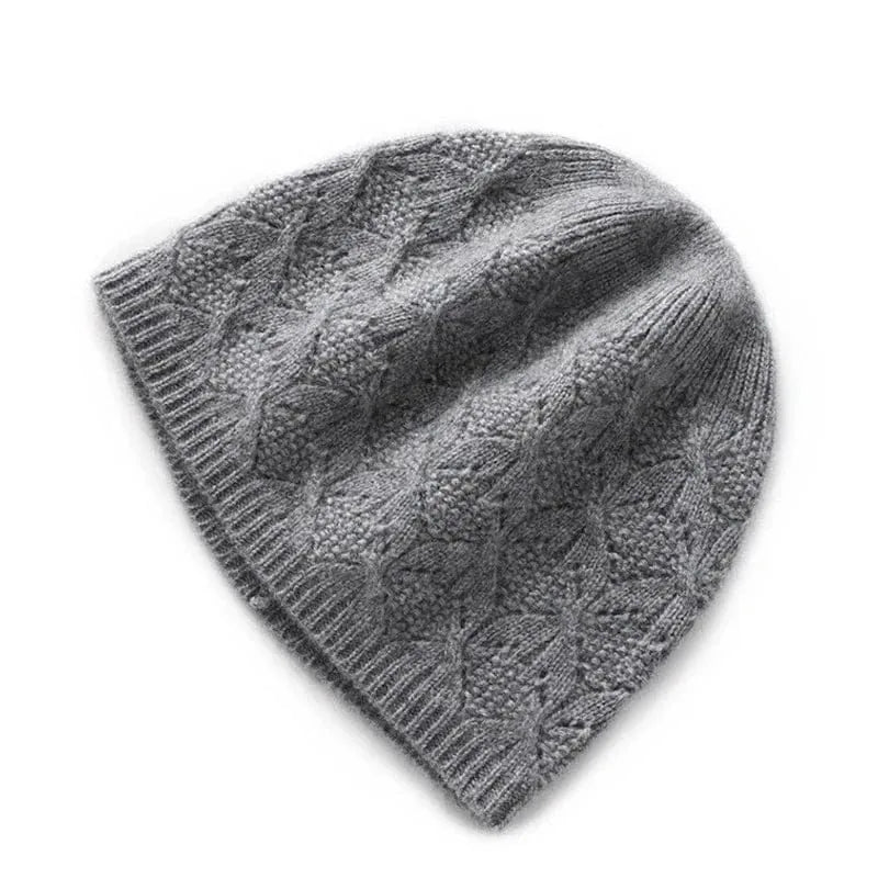 Bonnet en Laine Douce — coloris gris