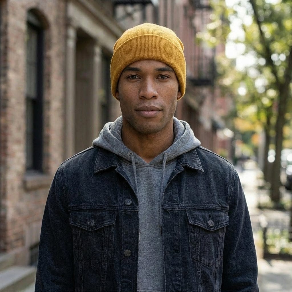 Bonnet en Laine Satin