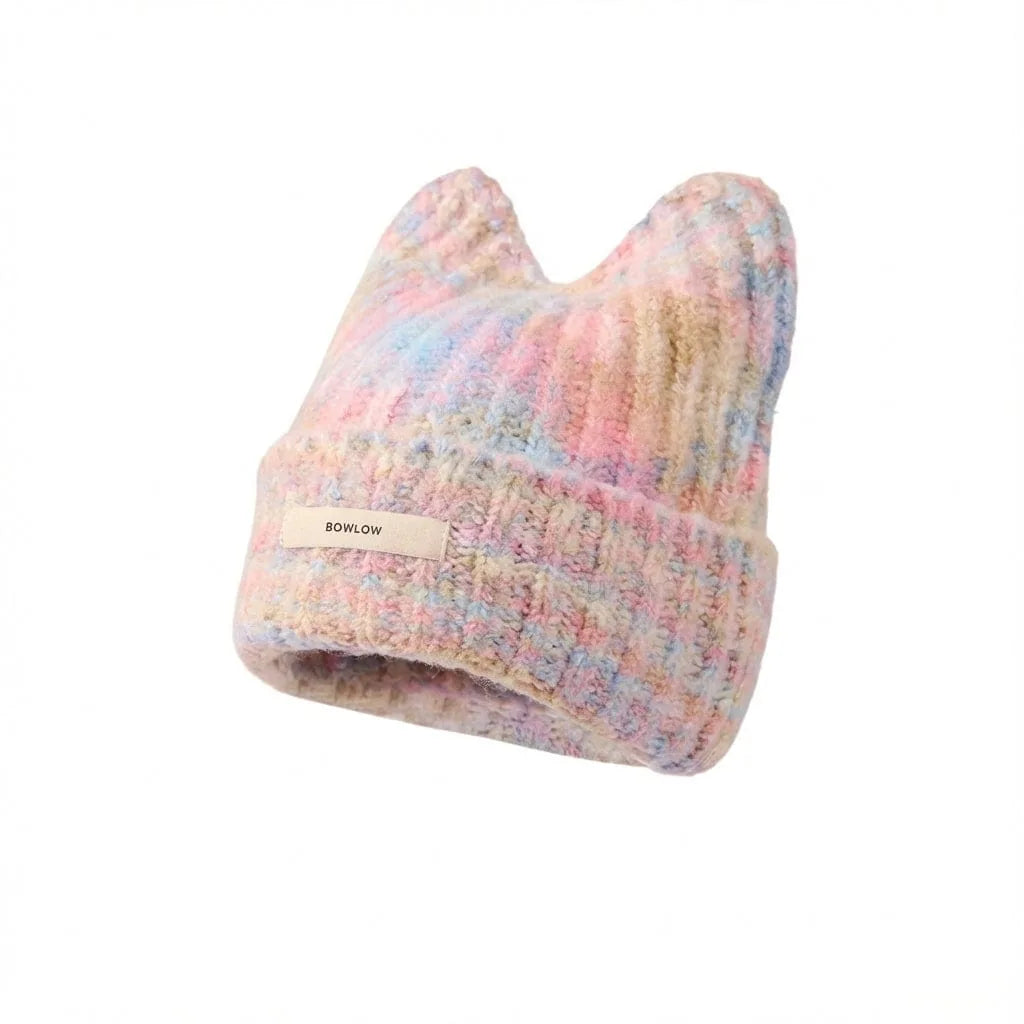 Bonnet en Laine Ski — coloris rose