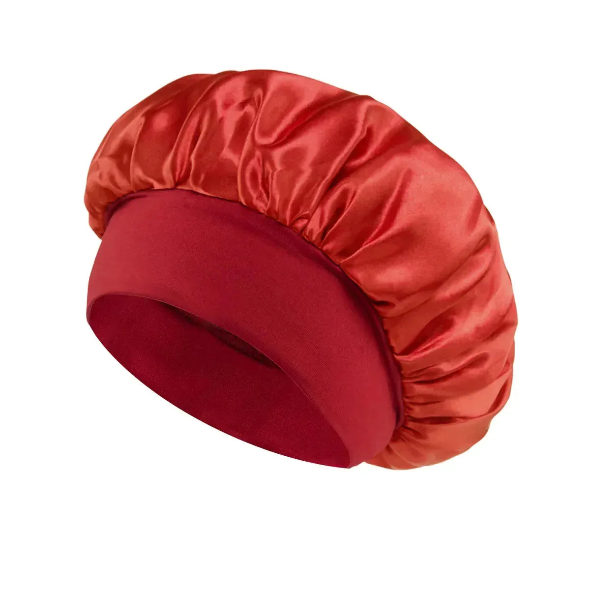 Bonnet Satin de Nuit — coloris rouge