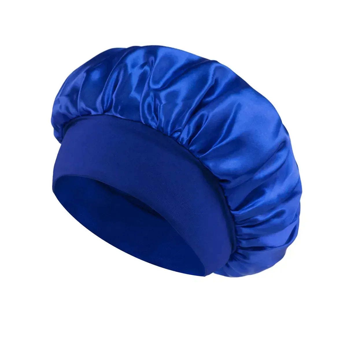 Bonnet Satin de Nuit — coloris bleu