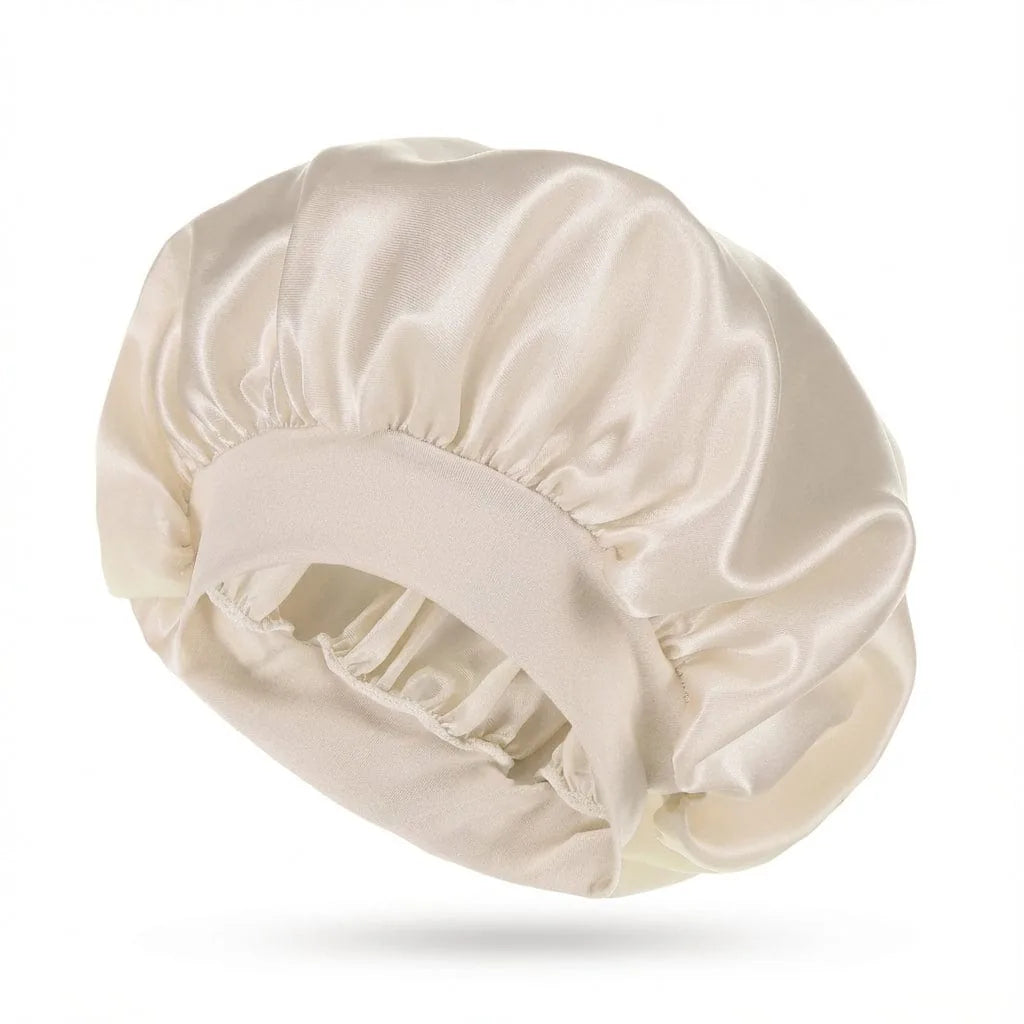 Bonnet Satin Uni — coloris blanc