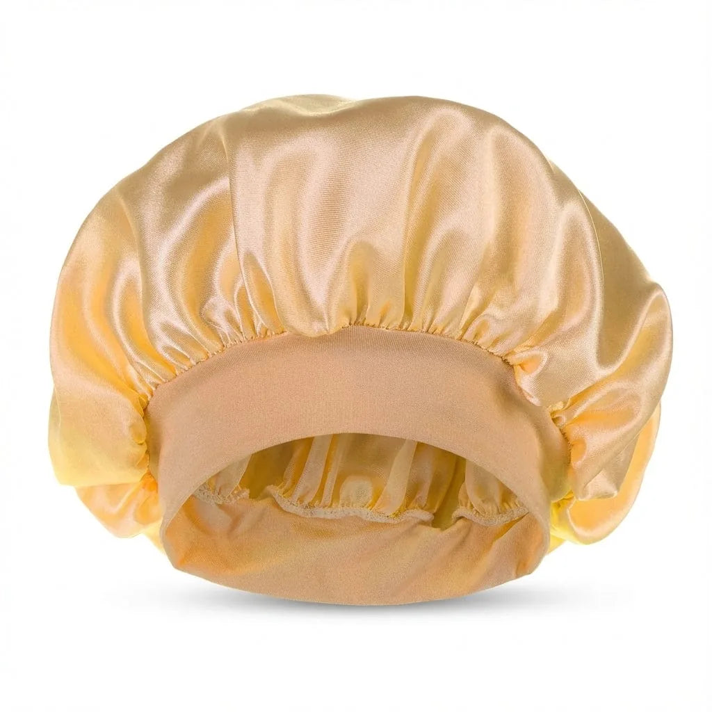Bonnet Satin Uni — coloris jaune
