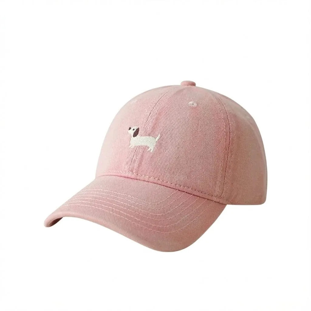 Casquette Baseball Brodée — coloris rose