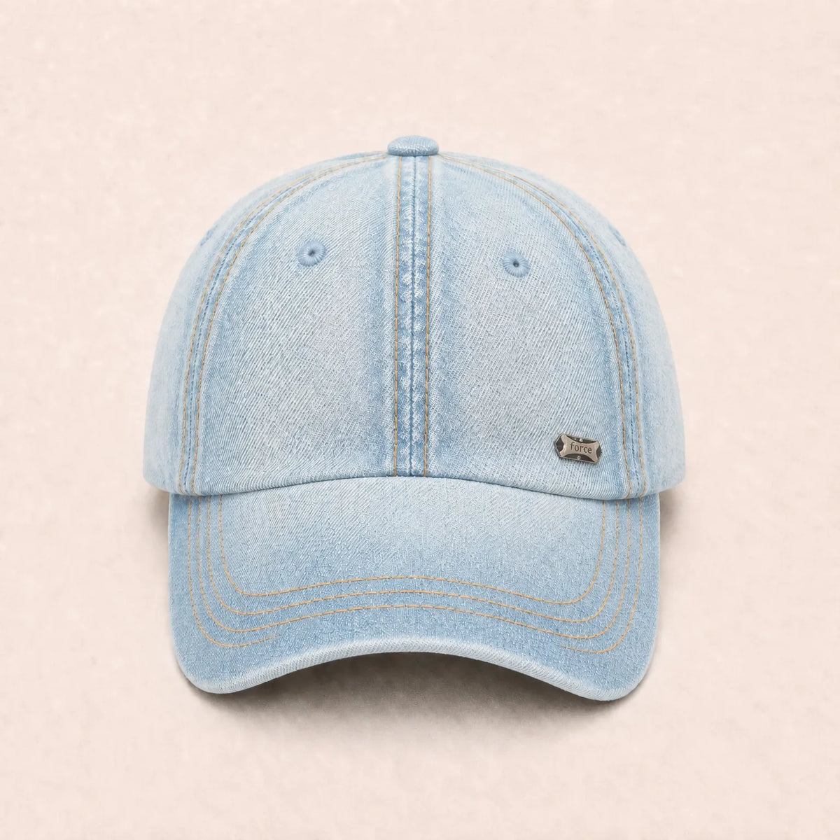 Casquette Baseball Coton Jean — coloris bleu