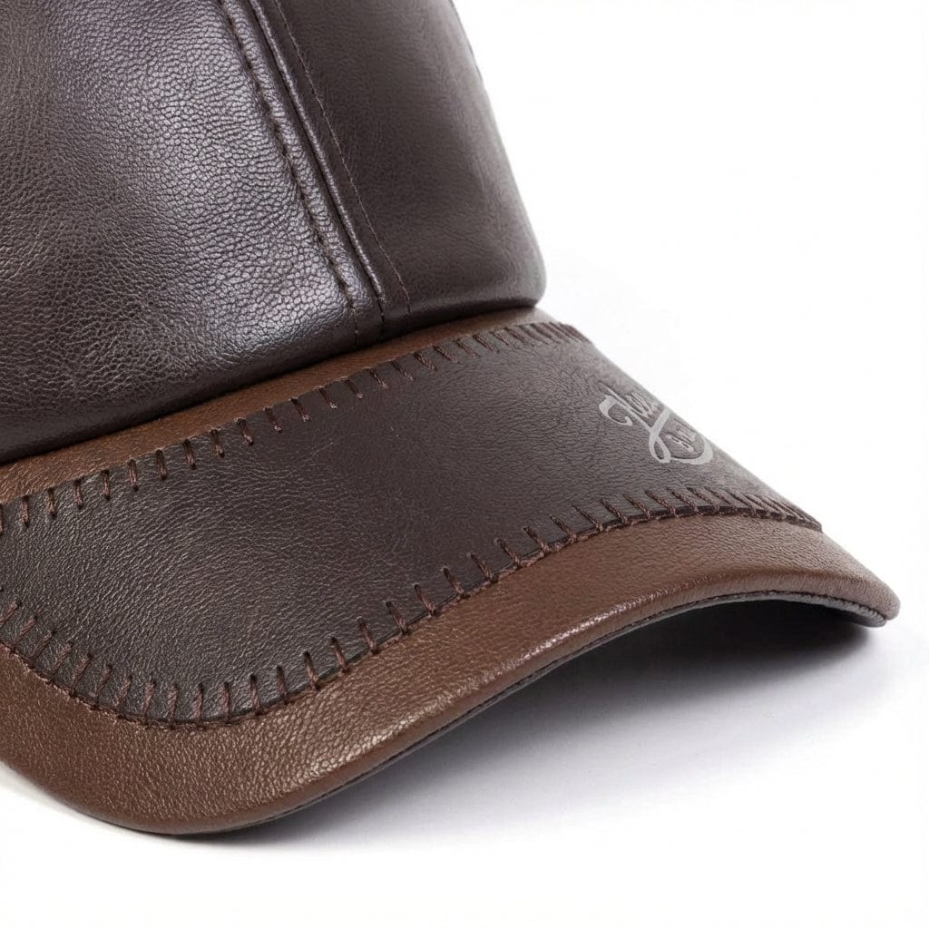 Casquette Baseball Cuir