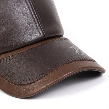 Casquette Baseball Cuir