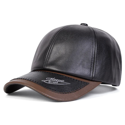 Casquette Baseball Cuir