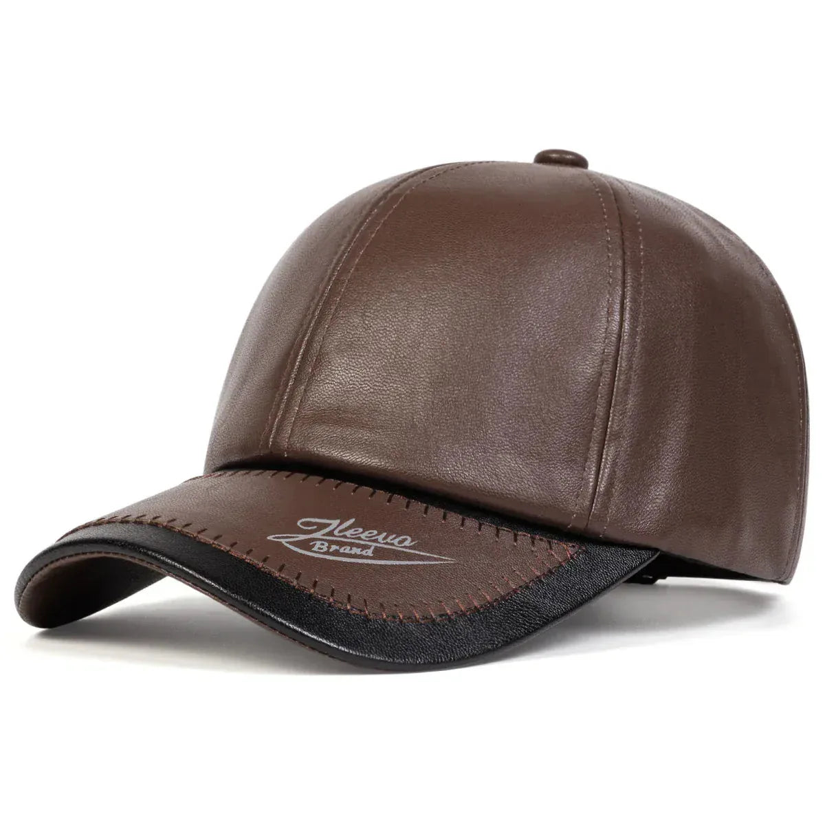 Casquette Baseball Cuir — coloris brun