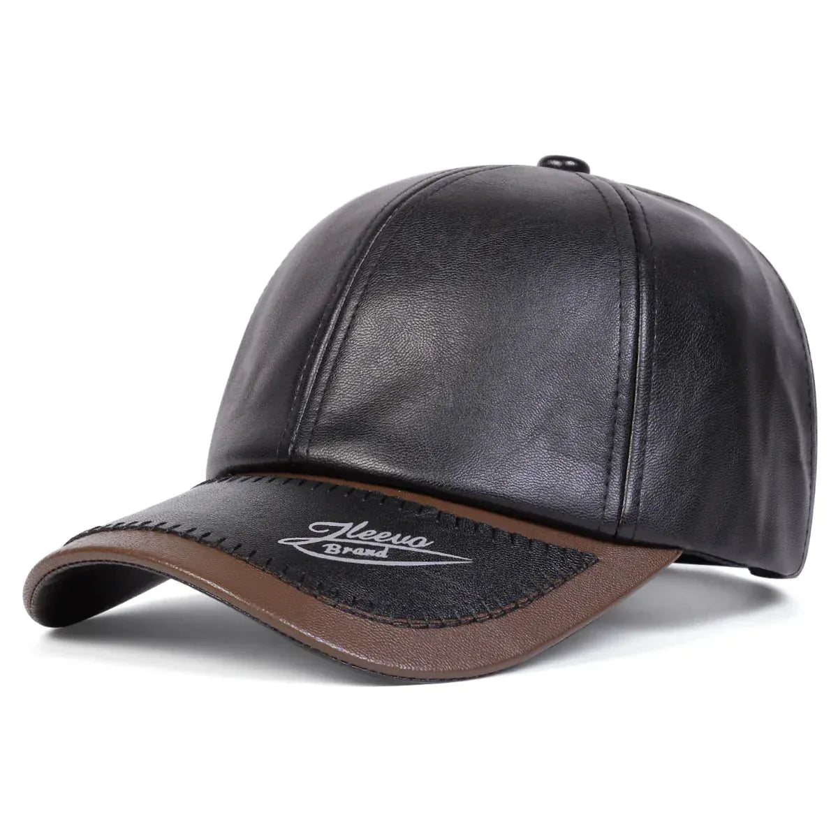 Casquette Baseball Cuir — coloris noir