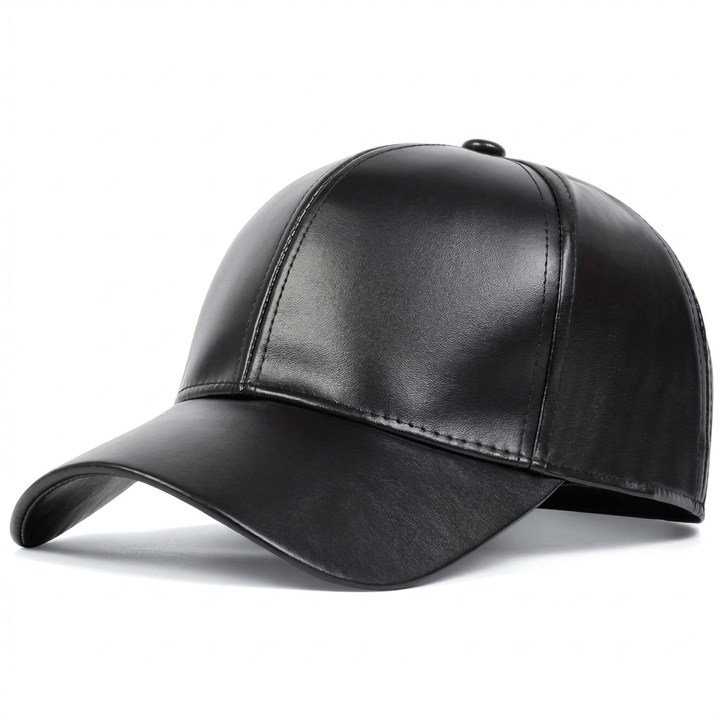 Casquette Baseball Cuir Homme