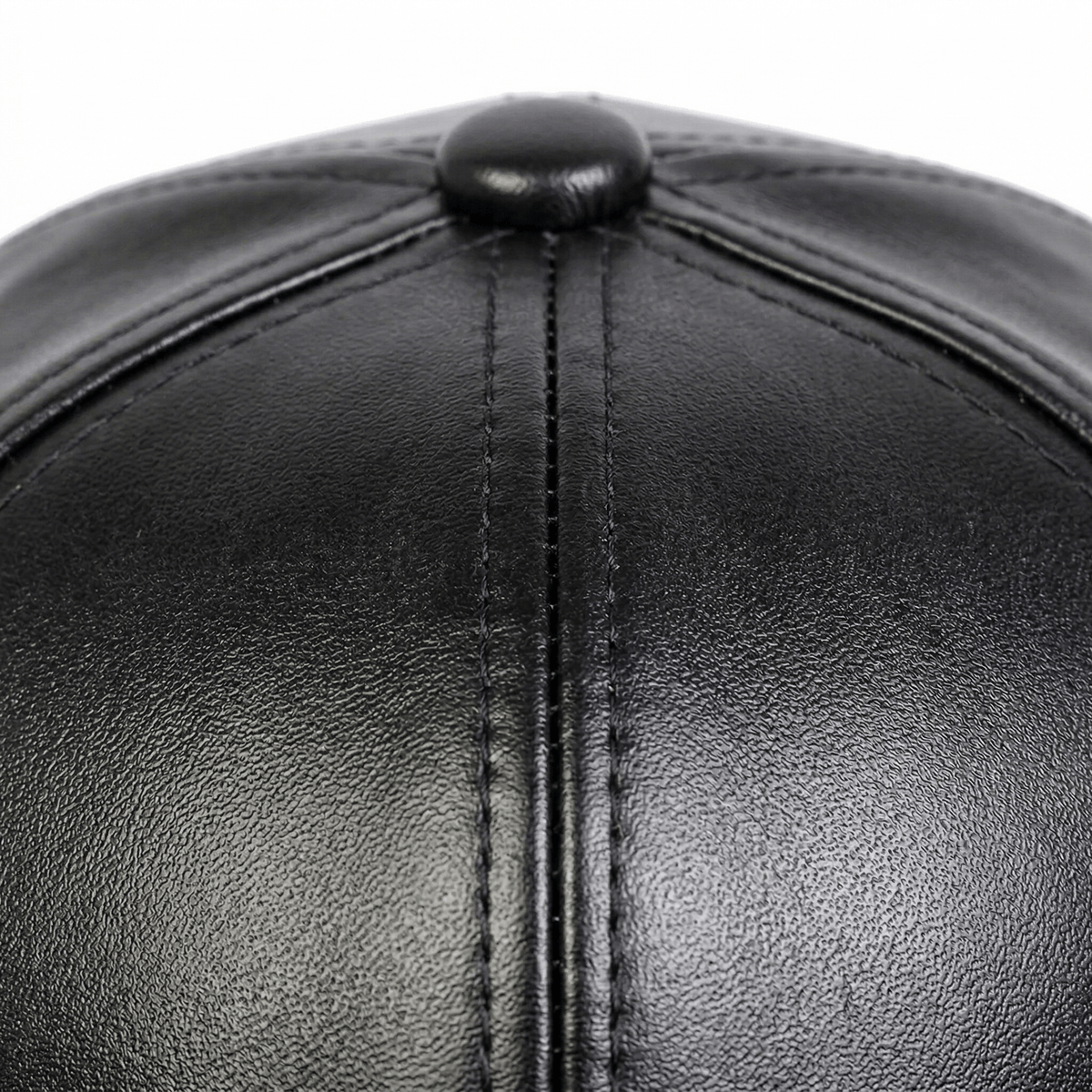 Casquette Baseball Cuir Homme