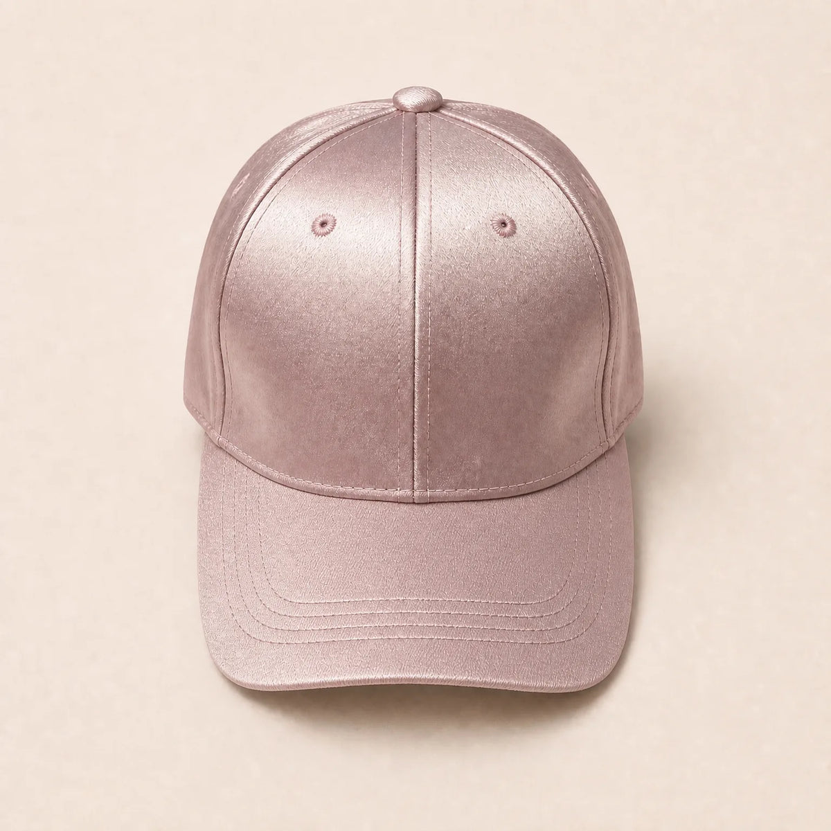 Casquette Baseball en Satin — coloris rose