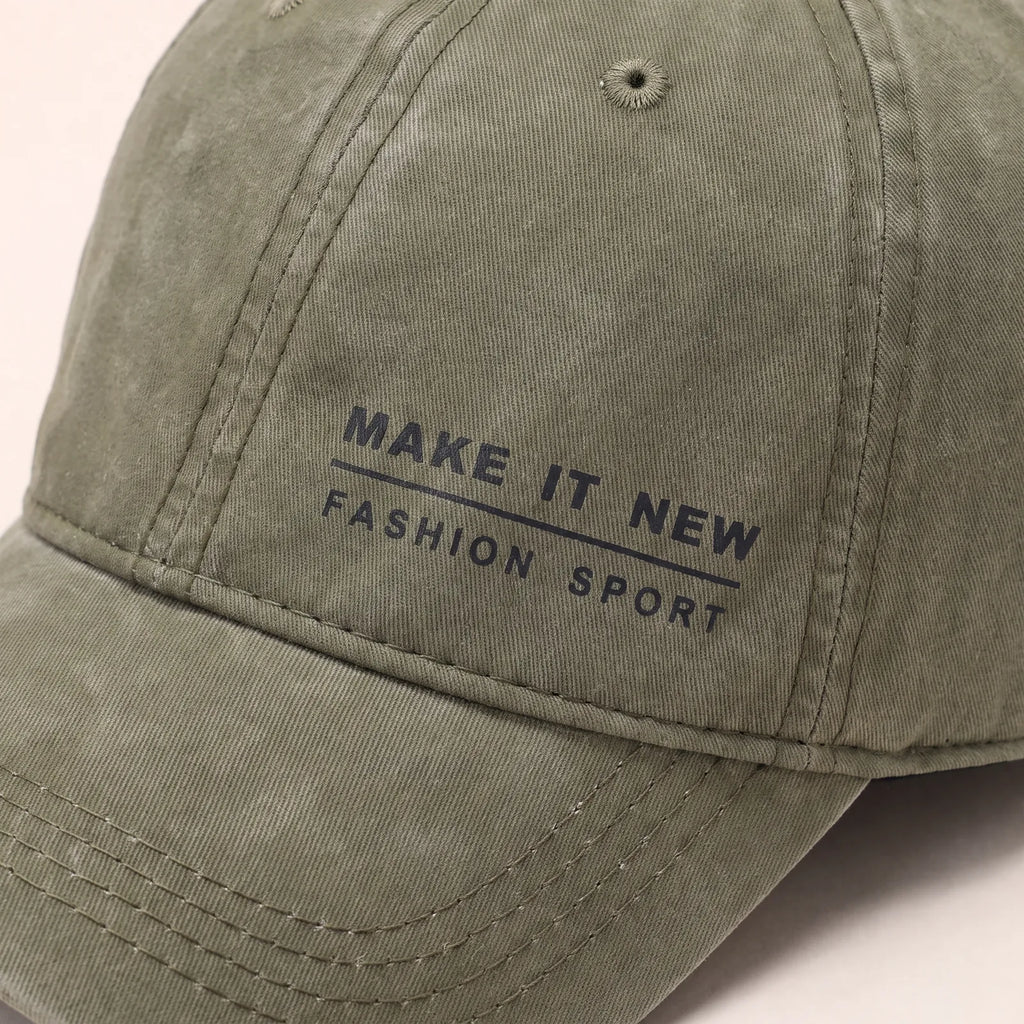 Casquette Baseball Homme en Coton, vue de détail