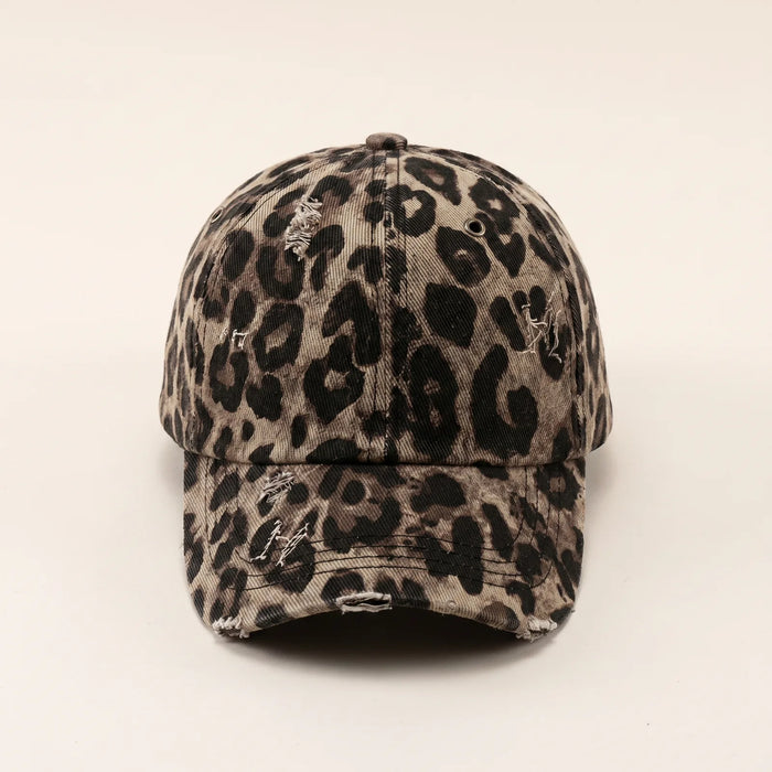 Casquette Baseball Léopard