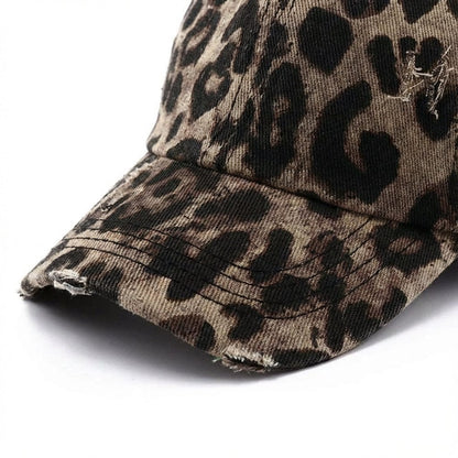 Casquette Baseball Leopard