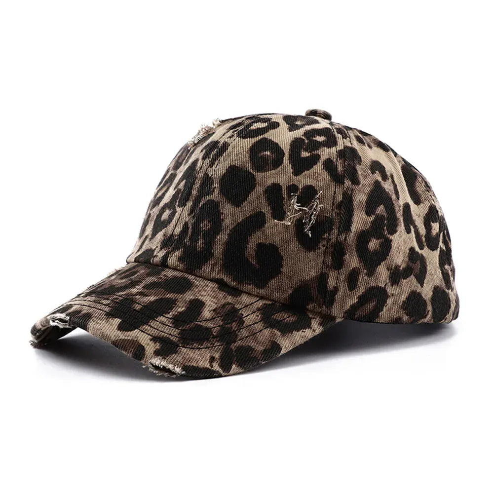 Casquette Baseball Leopard