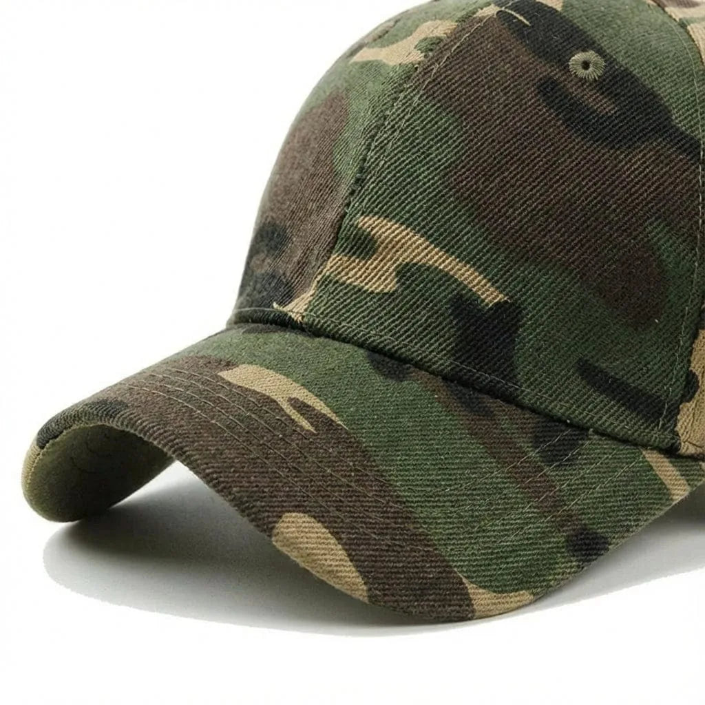 Casquette Baseball Militaire, vue de trois-quarts