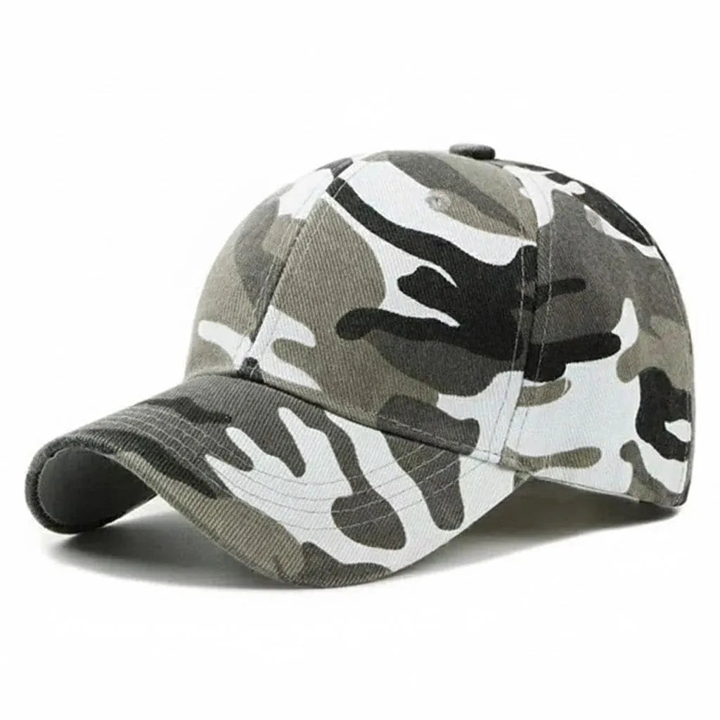 Casquette Baseball Militaire — coloris blanc