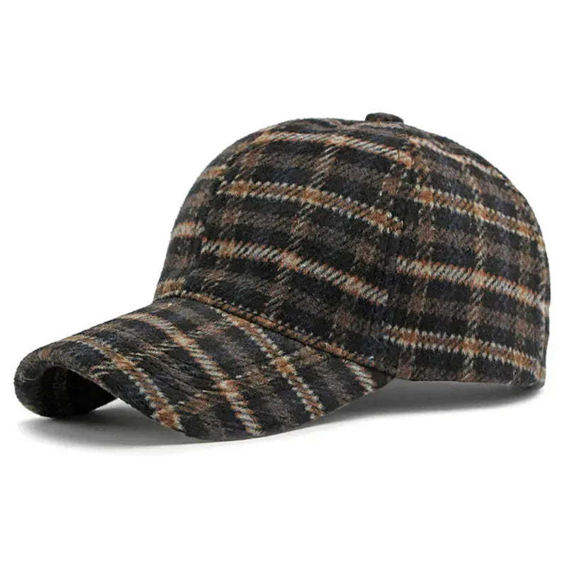 Casquette Baseball Rétro — coloris noir