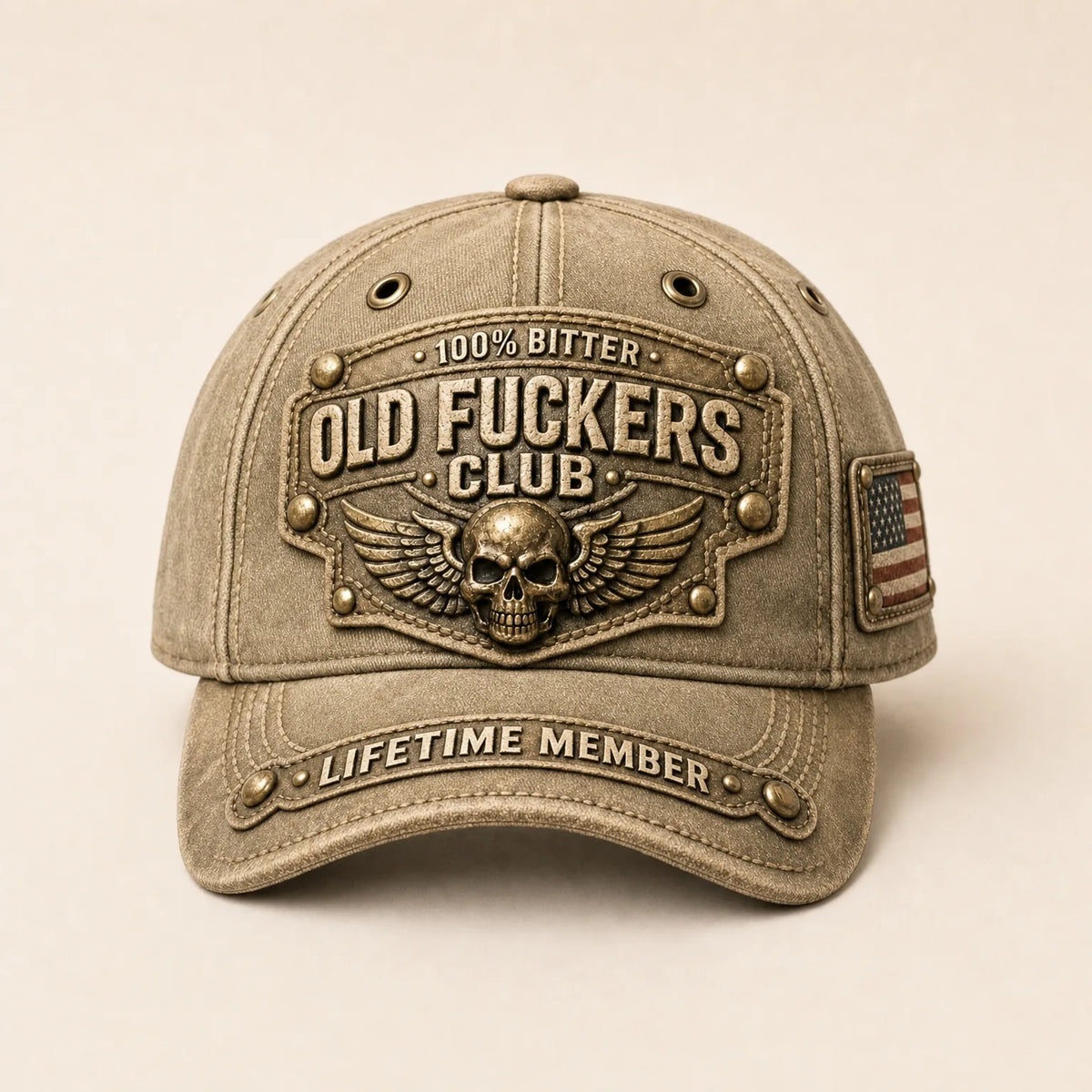Casquette Baseball Style Rock, de dos