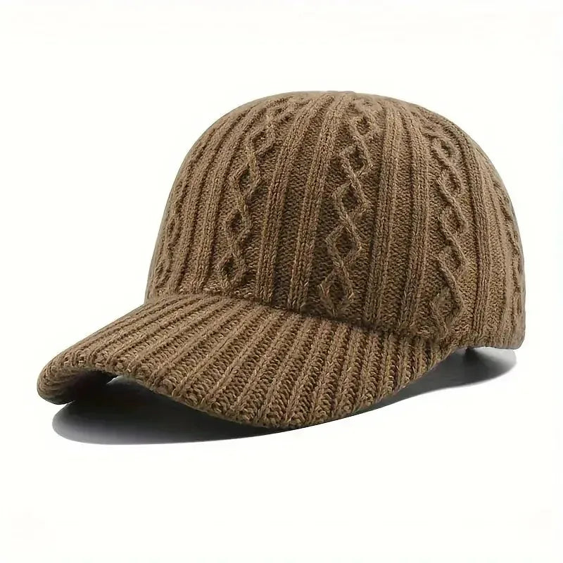 Casquette Baseball Tricot — coloris kaki
