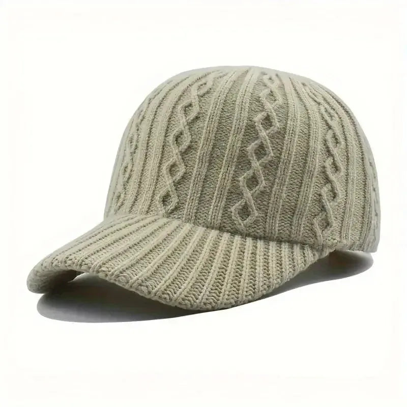 Casquette Baseball Tricot — coloris beige