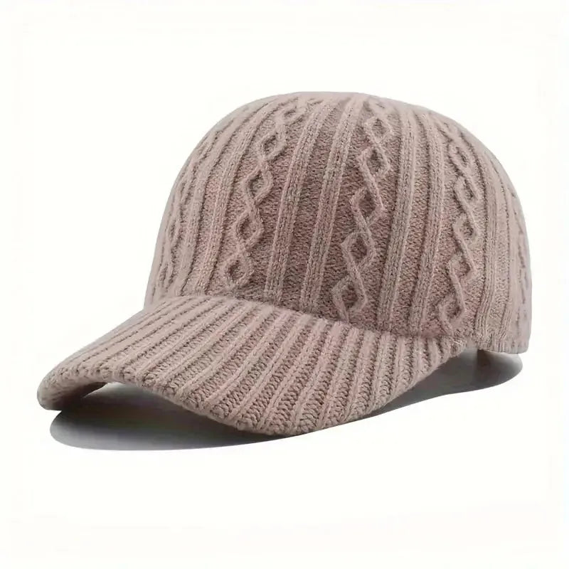 Casquette Baseball Tricot — coloris rose