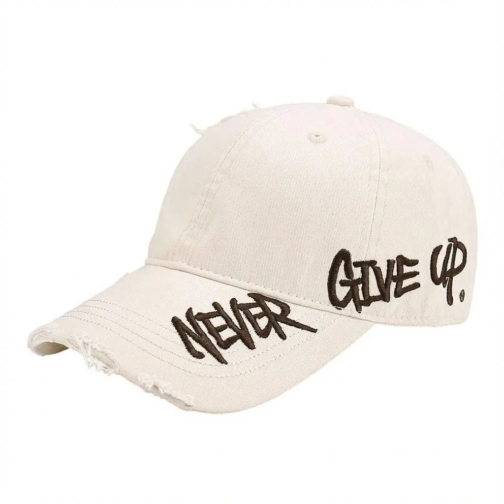 Casquette Brodée Vintage — coloris beige