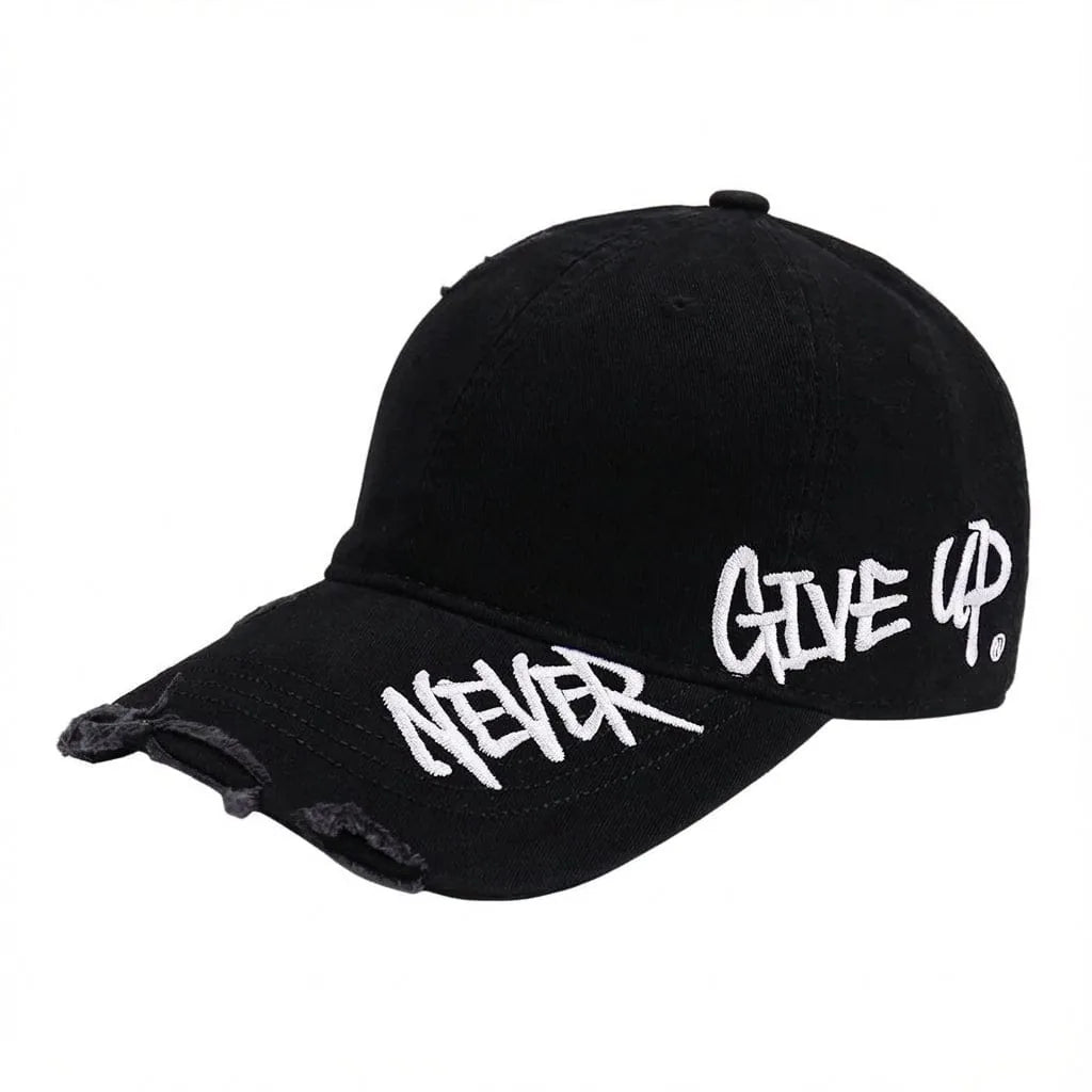 Casquette Brodée Vintage — coloris noir