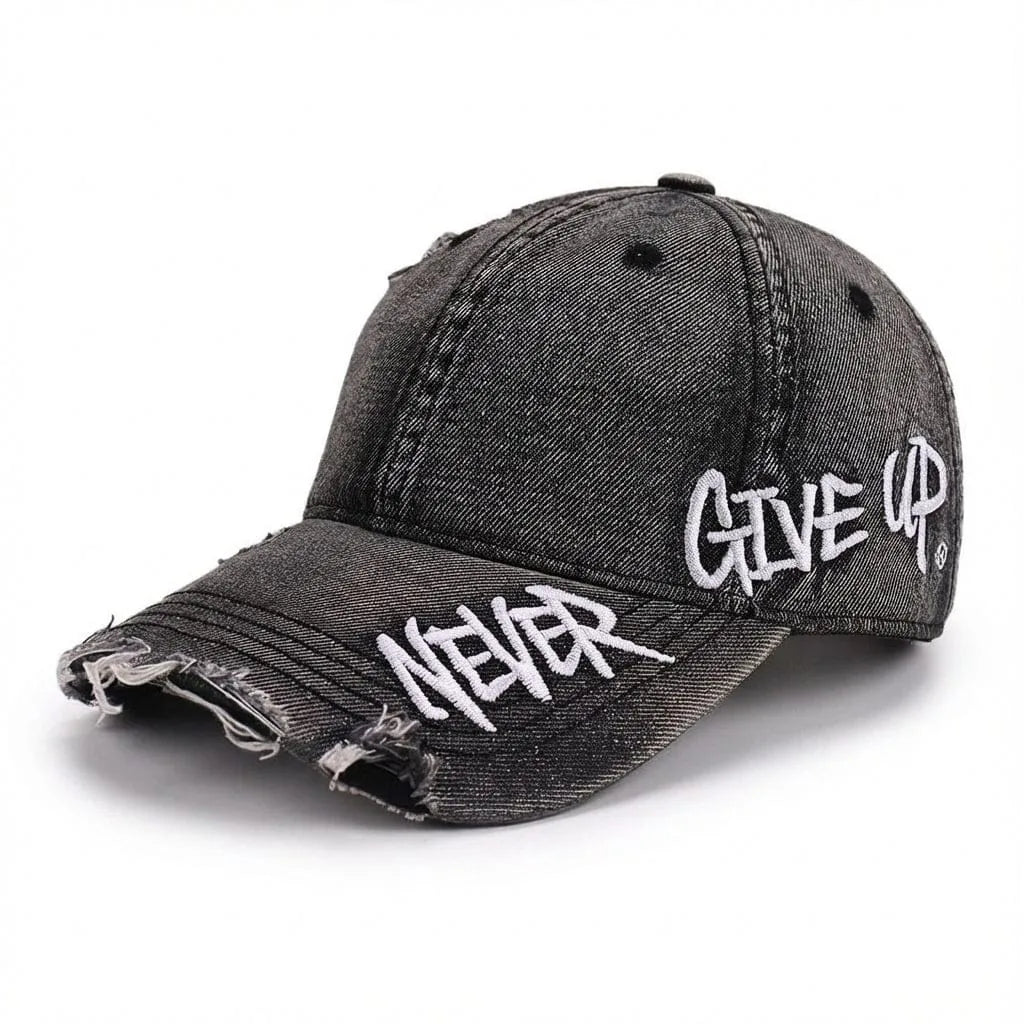 Casquette Brodée Vintage — coloris gris