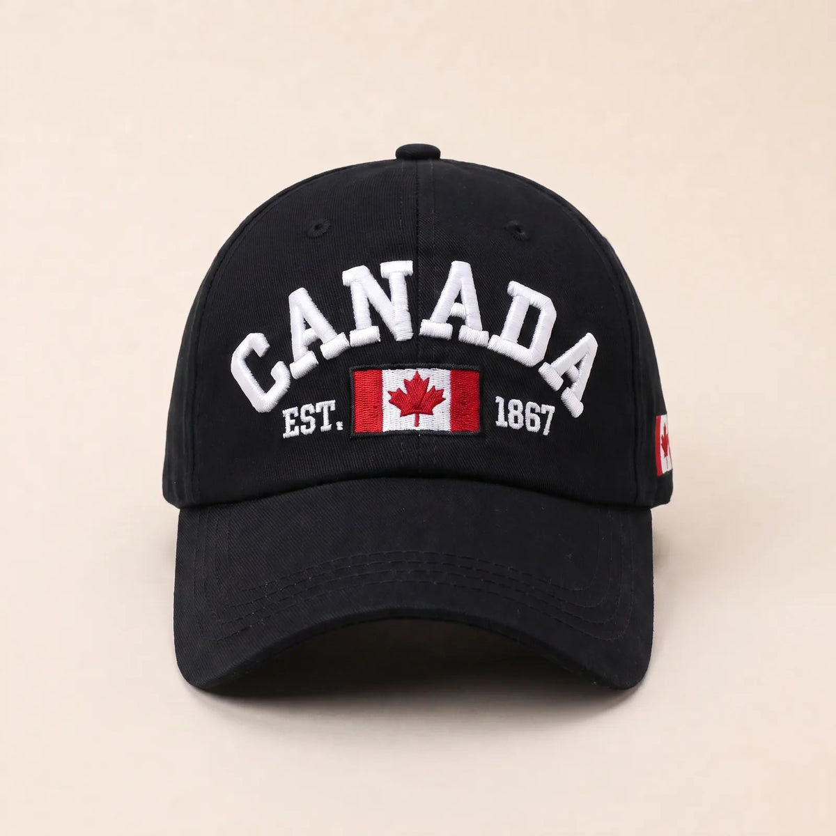 Casquette Canada Ajustable — coloris noir