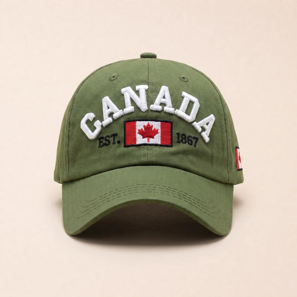 Casquette Canada Ajustable — coloris vert