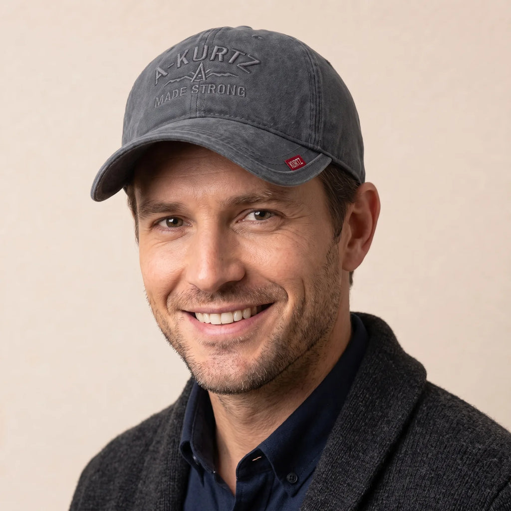 Casquette Coton Ajustable Été, porté