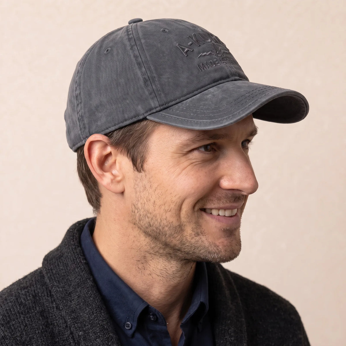 Casquette Coton Ajustable Été, vue de trois-quarts