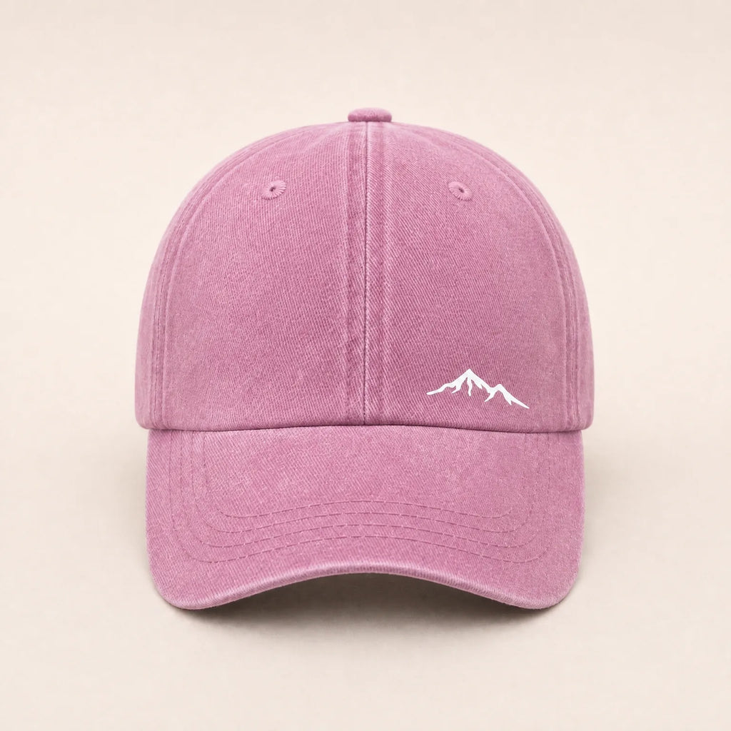 Casquette de Randonnée en Montagne — coloris rose