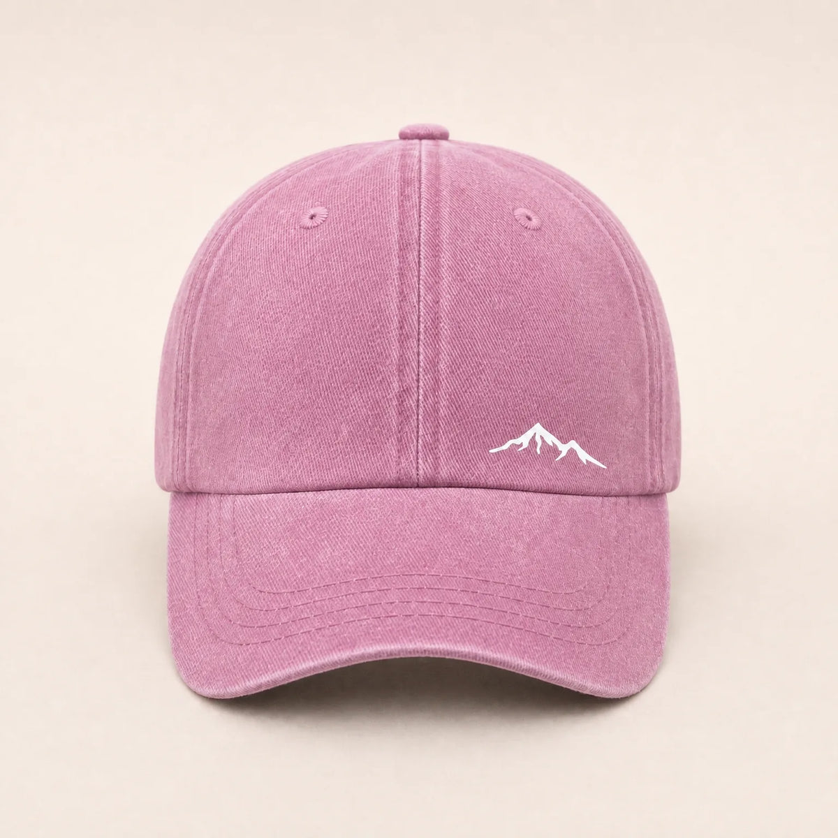 Casquette de Randonnée en Montagne — coloris rose