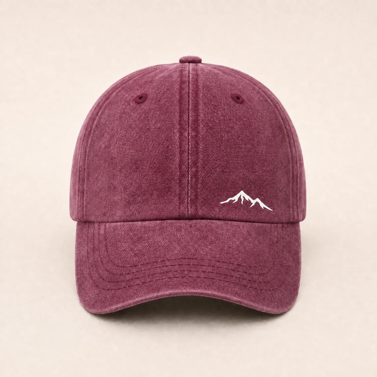 Casquette de Randonnée en Montagne — coloris bordeaux