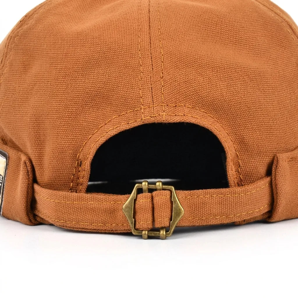 Casquette Docker Cotelé, vue de détail