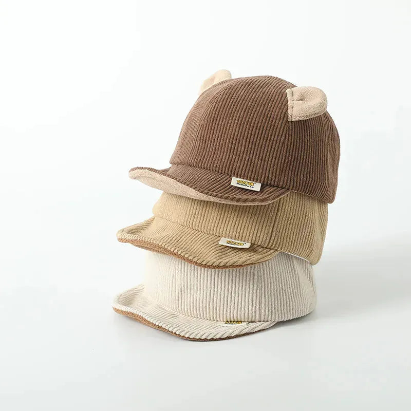 Casquette Enfant Velours, de dos
