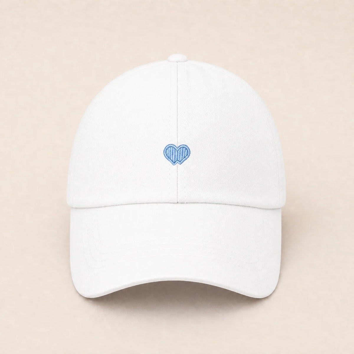 Casquette Fille pour Queue Cheval — coloris blanc