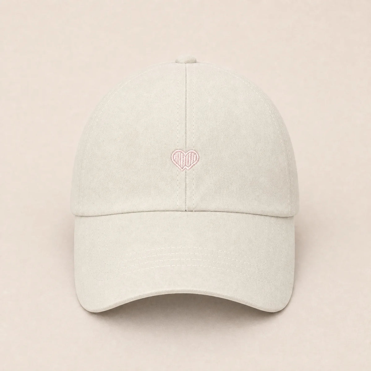 Casquette Fille pour Queue Cheval — coloris beige