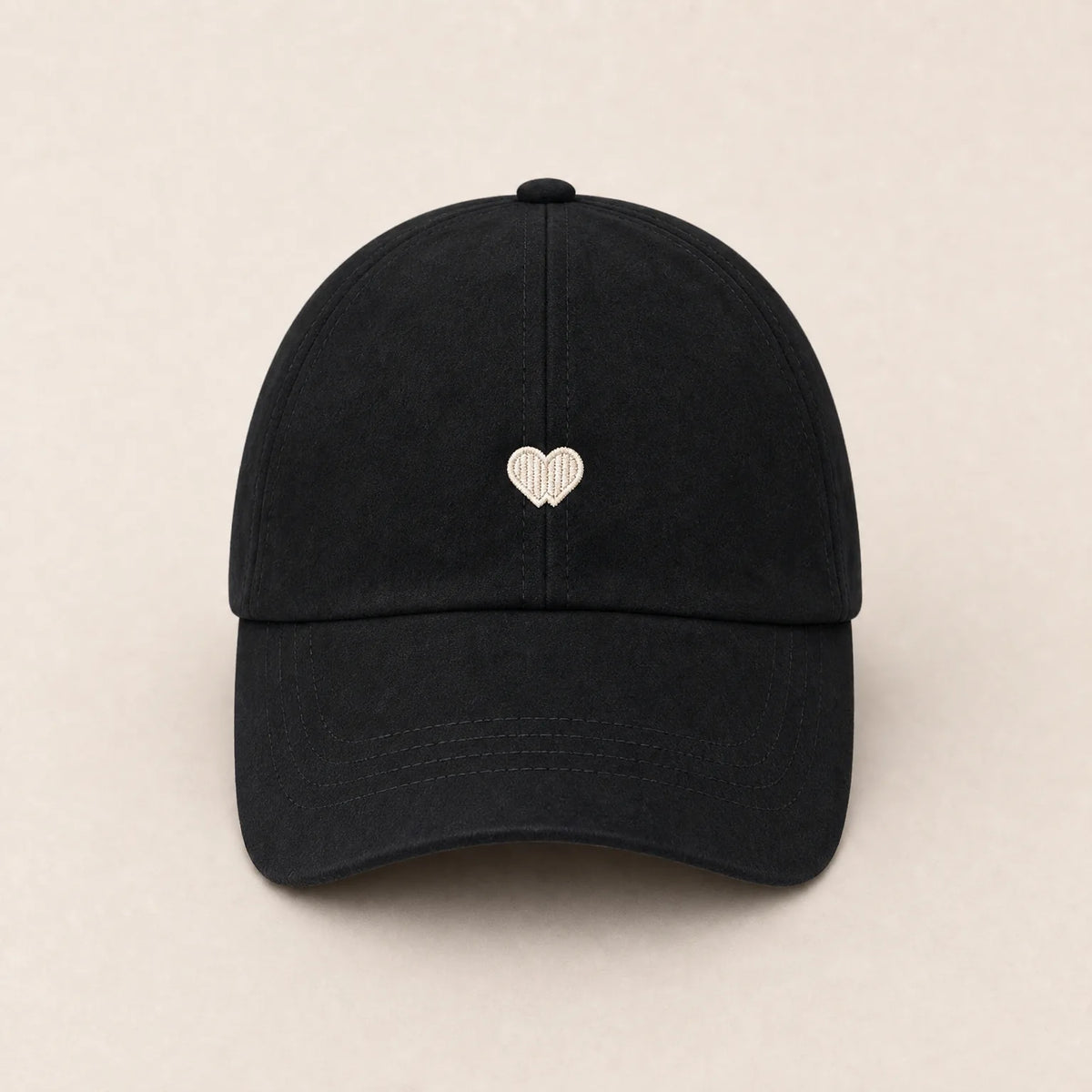 Casquette Fille pour Queue Cheval — coloris noir