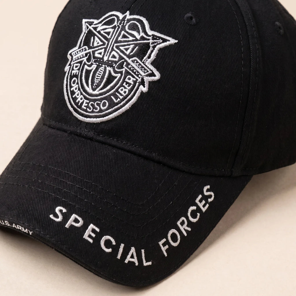 Casquette Forces Spéciales, vue de détail